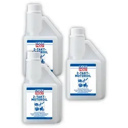 3x 250ml LIQUI MOLY 1051 2-Takt-Motoroil Motoröl Motorenöl Öl selbstmischend