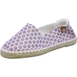 Espadrilles Tamaris 24610-152, Damen, Slip On, White/Laven, Textil, NEU - Damenschuhe Slipper / Trotteur, Mehrfarbig, absatzhöhe: 3 mm - Blau - 37