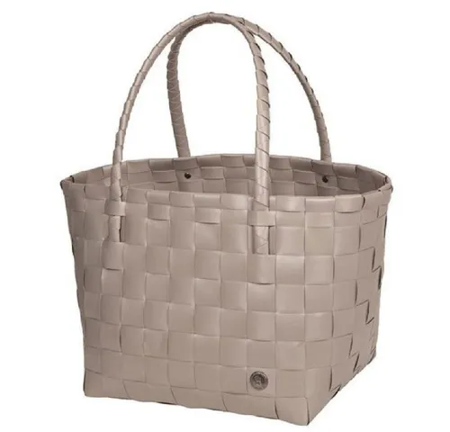 Handed By Einkaufskorb Shopper Paris Live - Stylischer Einkaufskorb aus robustem Kunststoff, ideal für nachhaltiges Einkaufen und trendy unterwegs.