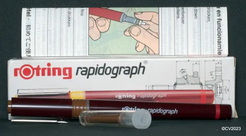 rOtring rapidograph Tuschefüller 0,5