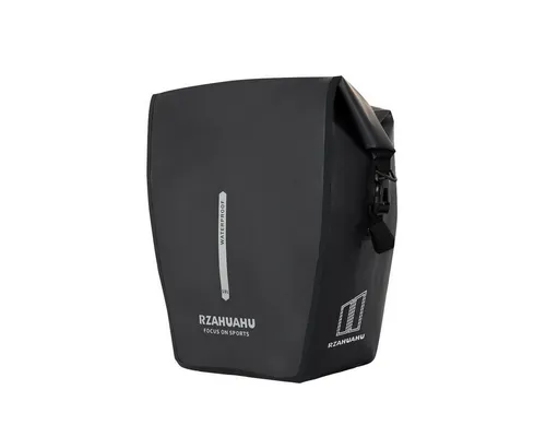 DOTMALL Gepäckträgertasche 18L - Wasserdichte Fahrradtasche mit Rollverschluss - Praktische 18L Gepäckträgertasche für Fahrräder. 100% wasserdicht mit werkzeugloser Montage und reflektierenden Elementen für mehr Sicherheit. Ideal für Pendler und Freizeitfahrer.