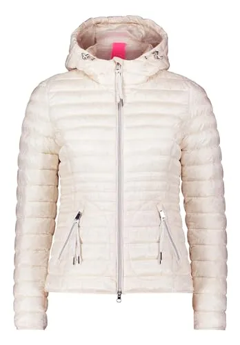 Cartoon Damen Steppjacke mit Reißverschlusstaschen Wind Chime, 40 - Funktionsjacken mit praktischen Reißverschlusstaschen, ideal für lässige Outfits und kühle Tage.