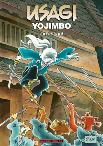 Usagi Yojimbo 25: Fuchsjagd - Spannende Comic-Abenteuer - Comic über den mutigen Samurai-Rabbit, der in einer packenden Fuchsjagd verwickelt wird. Ideal für Fans von Action und Abenteuer!
