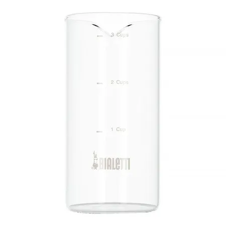 Bialetti French Press Spare Glass 350ml - Ersatzglas für die Bialetti French Press, ideal für einen perfekten Kaffeegenuss und einfaches Austauschen.