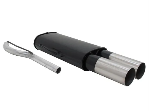 Novus Sportauspuff für VW Passat 35i 2x76mm RL-Design - Schalldämpfer mit sportlichem Design, verbesserte Leistung und ansprechender Klang für dein VW Passat 35i.