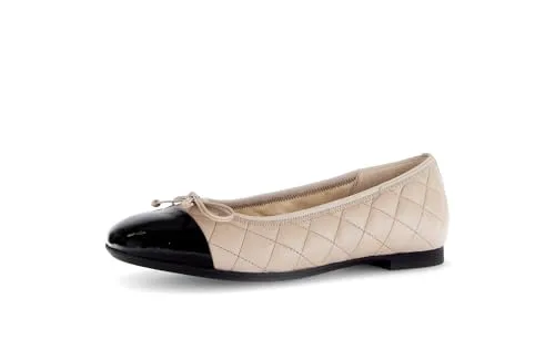 Gabor Damen Klassische Ballerinas - Mary Jane Halbschuhe für Damen, aus hochwertigem Textil und Leder mit bequemer TPU-Sohle, perfekt für stilvolle Sommertage.