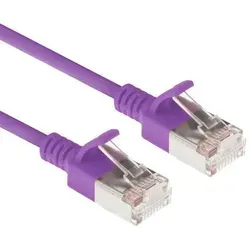 ACT Purple 0.15m LSZH U/FTP CAT6A Patchkabel