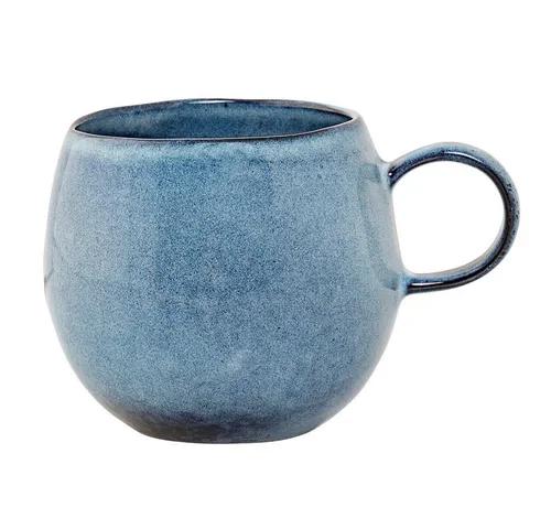 Bloomingville Becher Bloomingville Sandrine Blue Becher Steingut (1 Becher), Steingut
