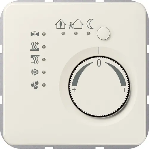 KNX Stetigregler CD 500 & CD plus, cremeweiß von Jung KNX Bussystem-Raumtemperaturregler