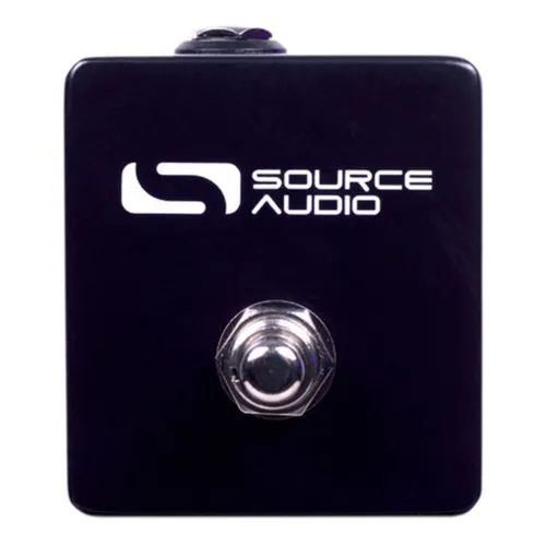 Source Audio Tap Tempo Switch - Fußschalter für einfache Kontrolle von Delay-Zeit und Modulations-Geschwindigkeit, kompatibel mit Source Audio One Series und anderen Effektgeräten.