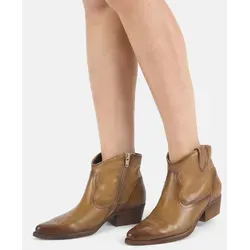 FELMINI Stiefelette West B504 - Beige - Größe 36 - Vielseitige Cowboy-Stiefelette von Felmini mit modernem Flair. Ideal für lässige Outfits oder elegante Kombinationen, bietet sie Stil und Komfort für jeden Anlass.