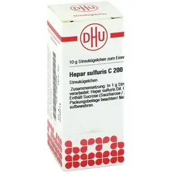 Hepar Sulfuris C200 Globuli