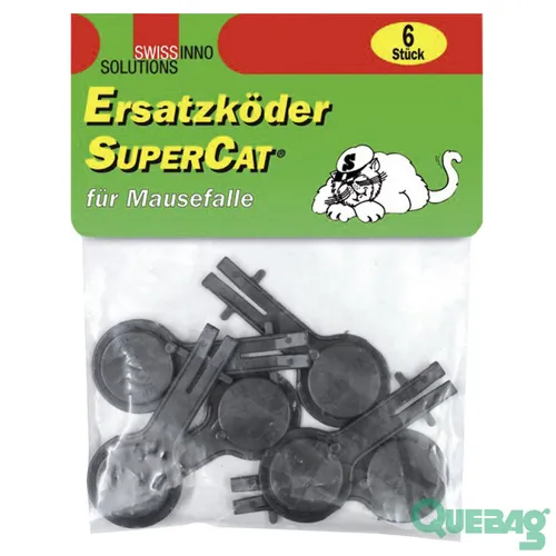 Ersatzköder SuperCat Mausefalle 6 Stück von Swissinno Solutions