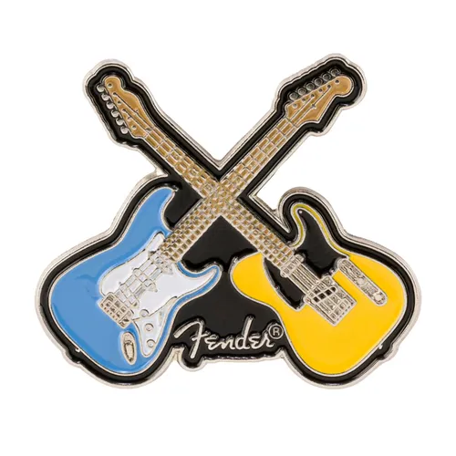 Fender Crossed Guitars Enamel Pin von Fender