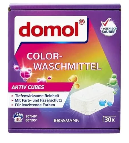domol Colorwaschmittel Aktiv Cubes 30 WL von Domol