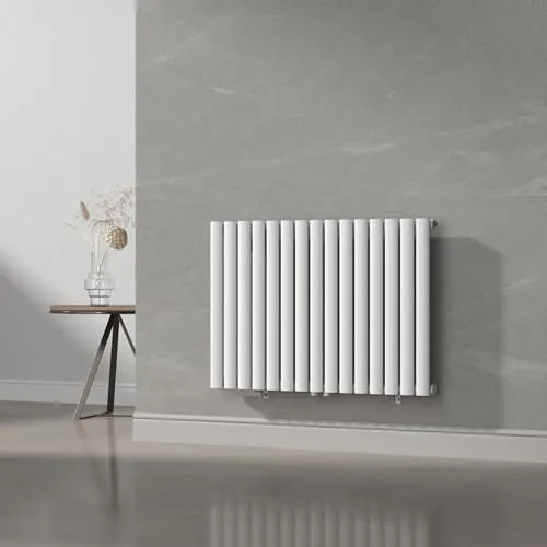 [neu.haus] Flachheizkörper Nore - Designheizkörper für stilvolle Wärme - Heizkörper, elegantes Design mit 653W Wärmeleistung, ideal für Wohnräume, Küche und Bad – für ein behagliches Zuhause.