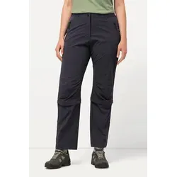 Ulla Popken Funktionshose bis 66 Wanderhose lange Hose oder Bermuda grau 60