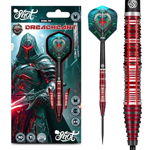 Shot! Future Knights Dreadheart 90% - Steeldarts 25 Gramm