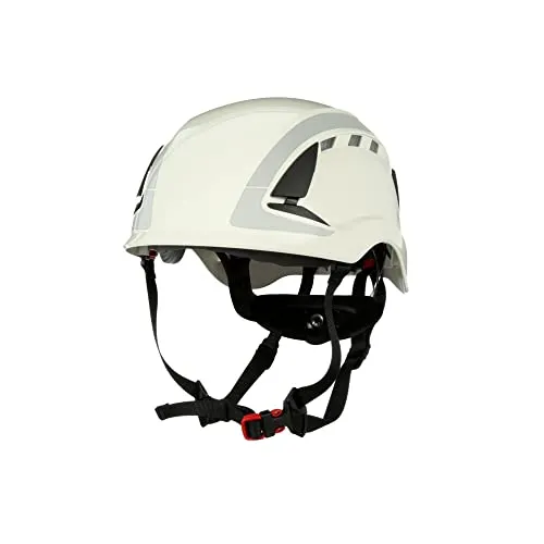 3M Schutzhelm X5001V-CE, weiß - Secure Fit, belüftet - Schutzhelme - Hochwertiger Schutzhelm mit belüftetem Design für optimalen Komfort und Sicherheit bei der Arbeit.
