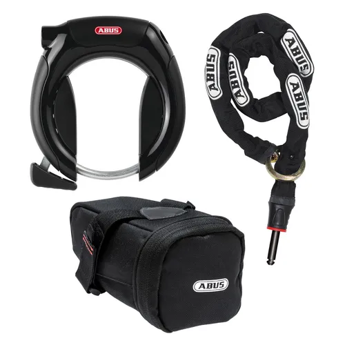 Produktbild ABUS Pro Shield XPlus 5955 NR mit Einsteckkette 6KS und Tasche ST 5950