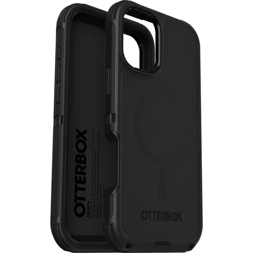 OtterBox Defender MagSafe für Apple iPhone 16 Plus - Schwarz - Schutzcase für Apple iPhone 16 Plus, bietet militärischen Schutz und ist kompatibel mit MagSafe für einfaches Laden und Zubehör.