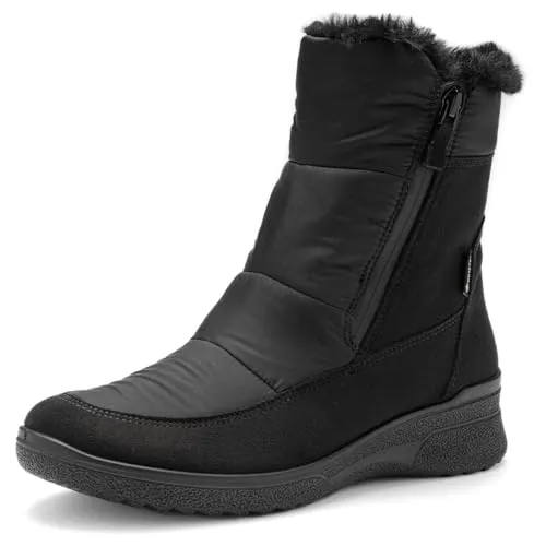 Ara MÜNCHEN Winterstiefelette Snowboots - Wanderschuhe mit GORE-TEX®-Membran, atmungsaktiv und wasserabweisend, ideal für kalte Wintertage in großer Weite (H)