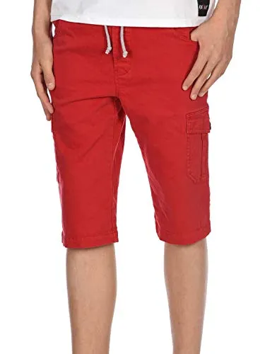 BEZLIT Jungen Cargo Shorts 3/4 Kurze Hose 30065 Rot 146