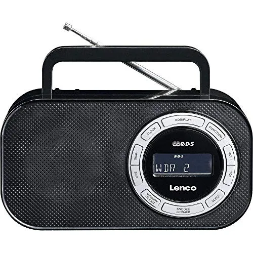 Lenco PR2700 Tragbares Radio, Schwarz