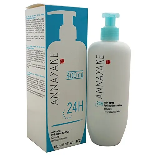 Annayake 24H Bodycare 400 ml - Bodycreme für geschmeidige Haut, spendet bis zu 24 Stunden lang Feuchtigkeit und ist ideal für jeden Hauttyp. Praktischer Pump-Mechanismus für einfache Dosierung.