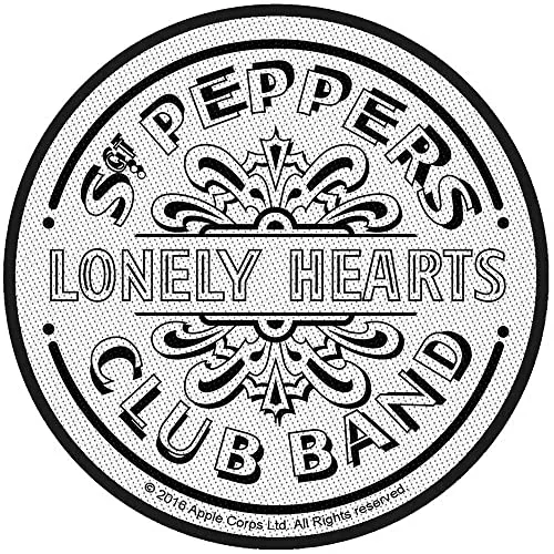 Beatles PATCH AUFNÄHER # 45 SGT. PEPPERS LONELY HEARTS CLUB BAND - 10cm