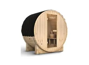holz4home® Fasssauna M Pini wood M - 2 Personen