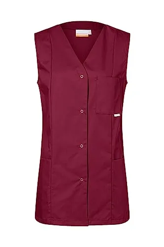 Karlowsky Kasack Sara - 65% Polyester/35% Baumwolle - Bordeaux - Größe 38