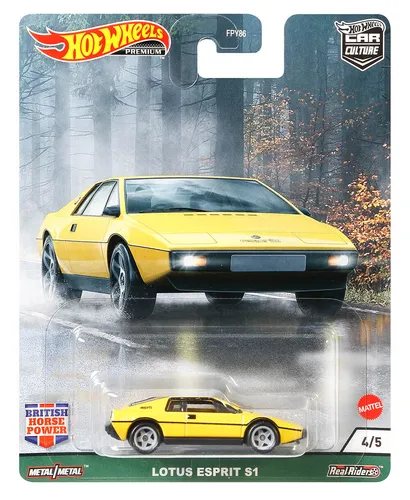 Produktbild Lotus Esprit S1 British Horse Power 2021 Car Culture 1:64 Hot Wheels GRJ61 FPY86