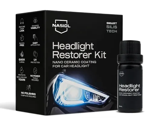 Scheinwerfer Aufbereitung Reparatur Versiegelung Set 10ml