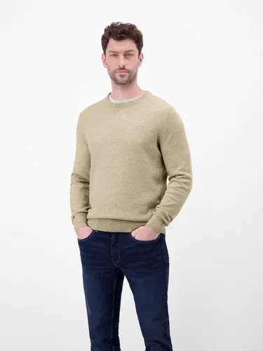 LERROS Strickpullover Herren Strickpullover in Twist-Struktur Rundhalsausschnitt, weicher Stoff, langärmlig, normale Passform