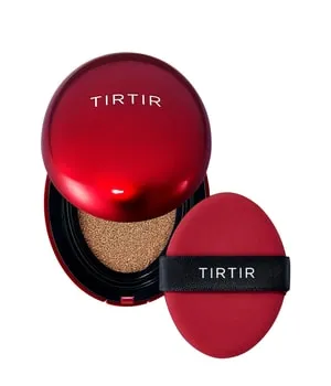 TirTir Mask Fit Red Cushion Foundation 35N Walnut - Foundation mit hoher Deckkraft und langanhaltendem Tragekomfort, ideal für alle Hauttypen, besonders sensible Haut. Versorgt die Haut mit Feuchtigkeit und sorgt für einen frischen, ebenmäßigen Teint.