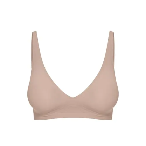 creamy fabrics Comfort Push-Up BH – Damen BH ohne Bügel – Nahtloser bügelloser Push-Up BH mit herausnehmbaren Pads – Hebt & formt die Brust – Ultraweich, atmungsaktiv & perfekte Passform