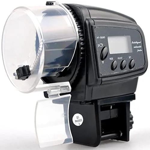 Xrten Digital Automatische Aquarium, Futterautomat Aquarium, Tank Fish Food Feeder,Fischfutterspender Fischfutterautomat