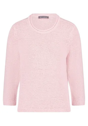 Betty Barclay Damen Strickpullover 3/4 Arm 44, Pink Dolphin - Klassischer Damen Strickpullover mit 3/4 Arm und Rundhals-Ausschnitt. Ideal für lässige Looks, bequem und vielseitig kombinierbar.
