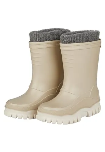 Sterntaler Kid's Gummistiefel Uni Gefüttert 30/31 - Beige Gummistiefel mit herausnehmbarem Innenschuh, isolierend und wasserdicht - ideal für den Alltag. Entdecken Sie weitere Top-Angebote von Sterntaler!