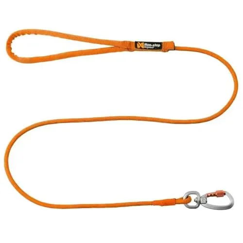 Non-stop dogwear Trekking Rope Leash orange