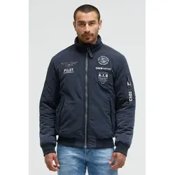 CAMP DAVID Outdoorjacke mit Ärmeltasche in blau von CAMP DAVID