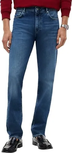 Tommy Hilfiger Slim-fit-Jeans Denton in Cobalt Blue, Größe 33 - Stylische Slim-fit-Jeans aus elastischem Denim für optimalen Tragekomfort. Ideal für den Alltag und vielseitig kombinierbar.