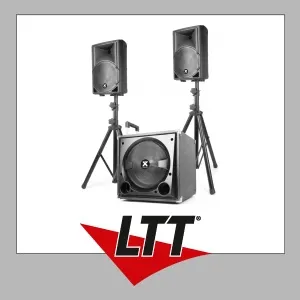 Vonyx VX800BT 2.1 Aktiv-Lautsprecher-Set