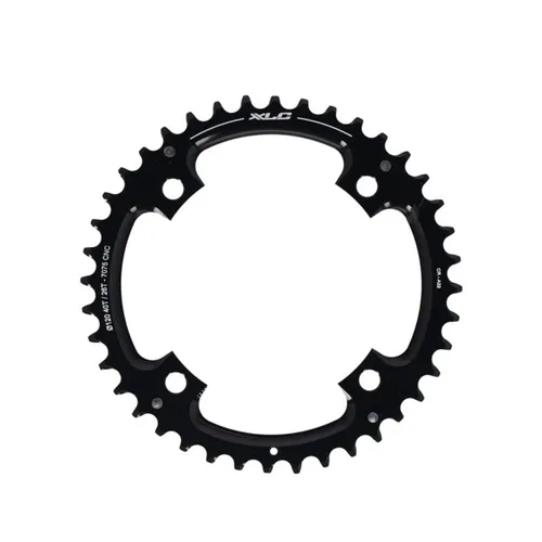 XLC Kettenblatt CR-A22 für Sram 2x10 Speed, Ø120mm, 40Z, Schwarz - Kettenblatt für Sram 2x10 Speed, Ø120mm, 40Z - hohe Präzision und Langlebigkeit für optimale Schaltperformance auf dem Fahrrad.