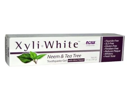 Now Foods XyliWhite Zahngel Niem und Teebaum 181 g