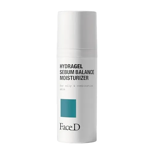 Face D HydraGel Feuchtigkeitscreme für fettige Haut, 50 ml