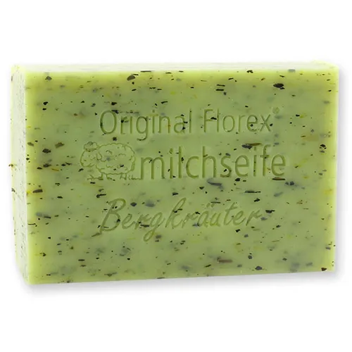Bergkräuter Florex Schafmilchseife 100g in grün von Florex