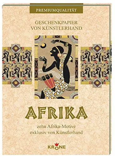 Geschenkpapier Afrika: zehn Afrika-Motive exklusiv von Künstlerhand