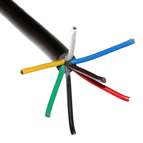 1m Fahrzeugleitung 7-polig 1mm² Kfz Anhängerkabel Anhänger Kabel Litze NEU